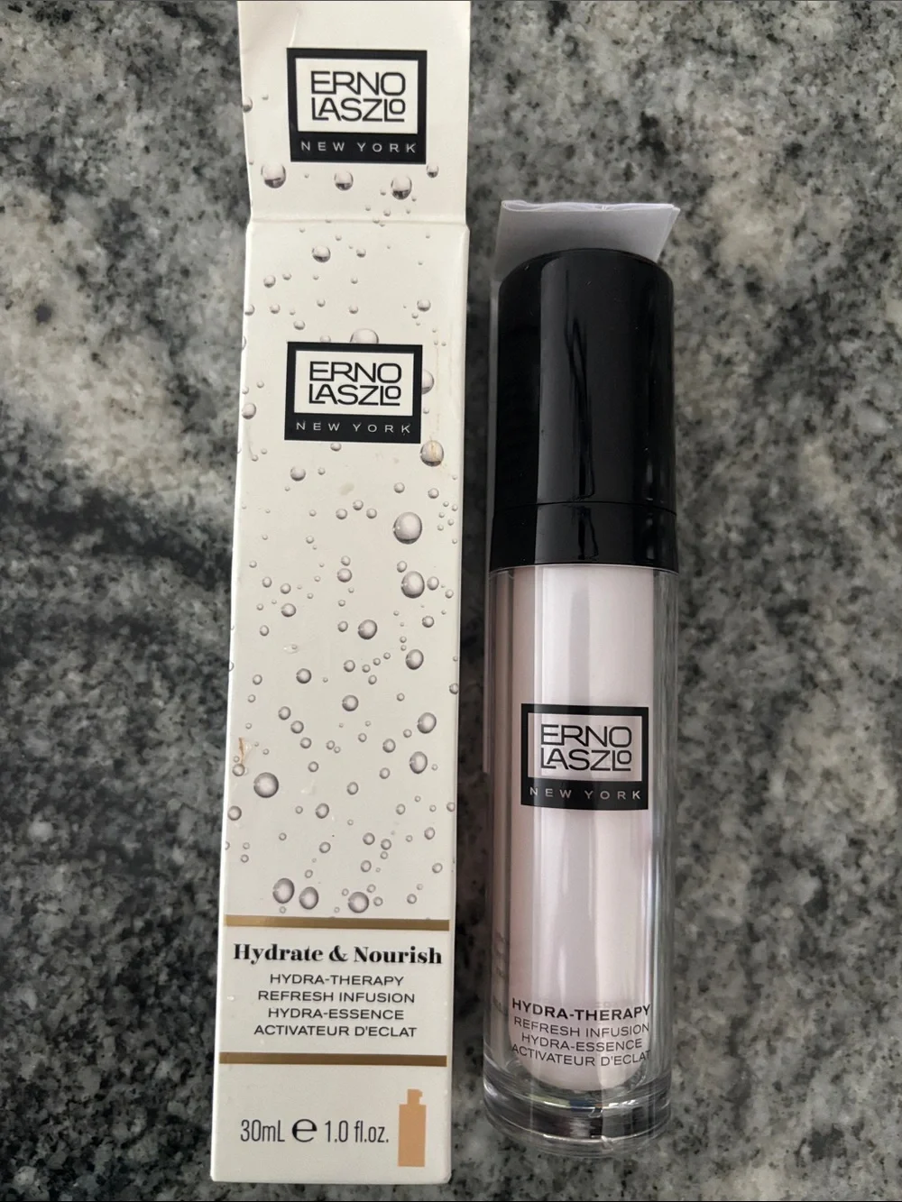 ERNO LASZLO: HYDRA-THERAPY REFRESH INFUSION SERUM. 1.0 FLOZ NEW IN BOX